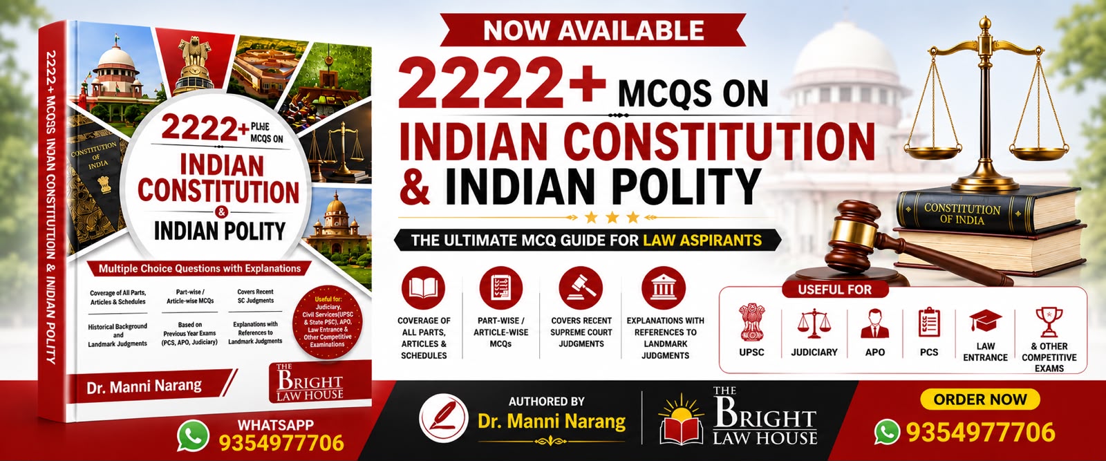 MANNI NARANG: 2222 PLUS MCQS ON INDIAN CONSTITUTION